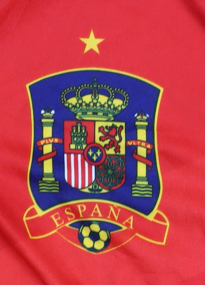 Spain Home Shirt XL Fabregas 10 Red Adults