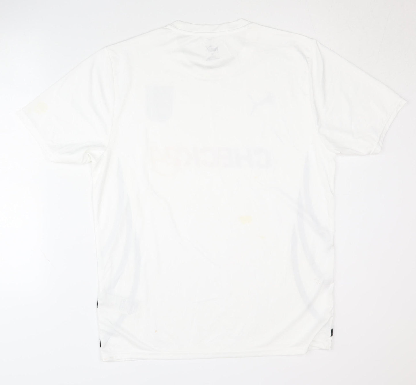 Puma Adult White Deutschland Football Shirt L Short Sleeves