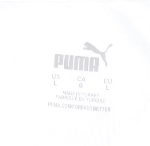 Puma Adult White Deutschland Football Shirt L Short Sleeves