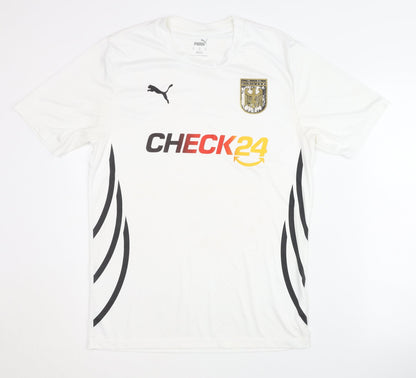 Puma Adult White Football Shirt Medium - Deutschland
