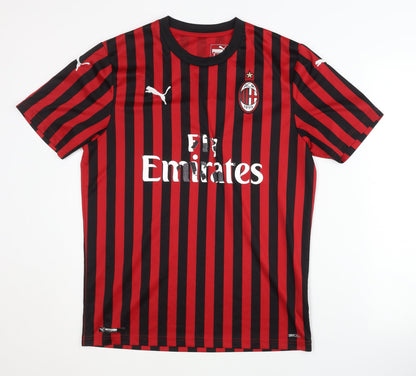 Puma Men's AC Milan Red Home Shirt M