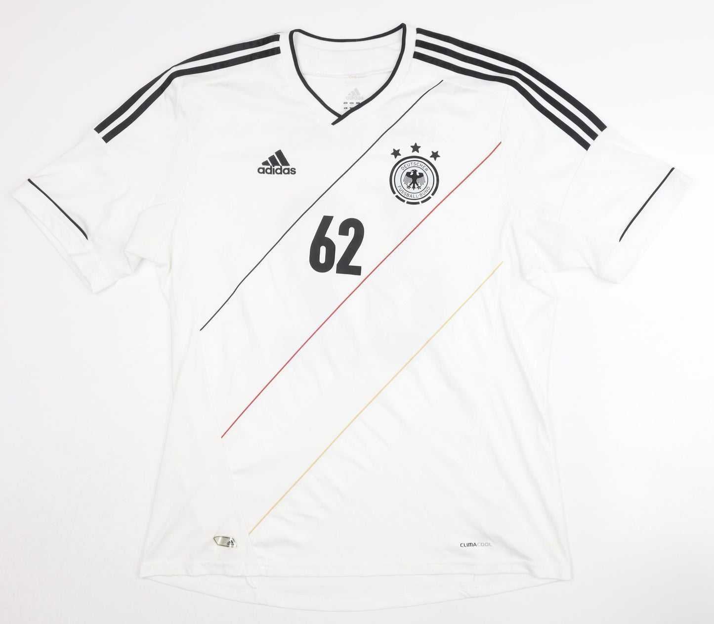 Adidas DFB Adult White XL Football Shirt Home Kit