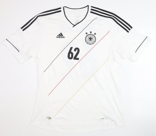 Adidas DFB Adult White XL Football Shirt Home Kit