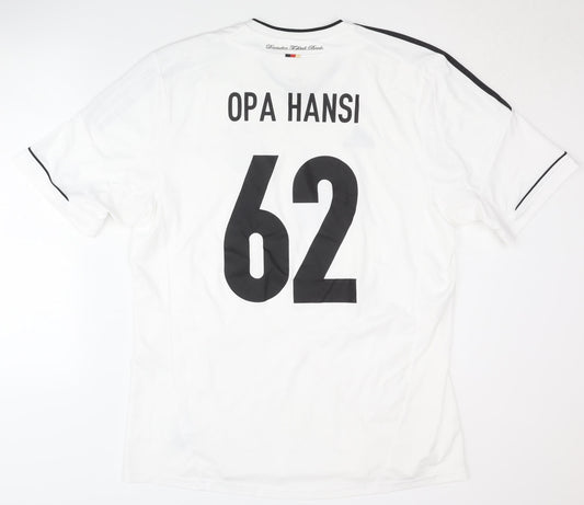 Adidas DFB Adult White XL Football Shirt Home Kit