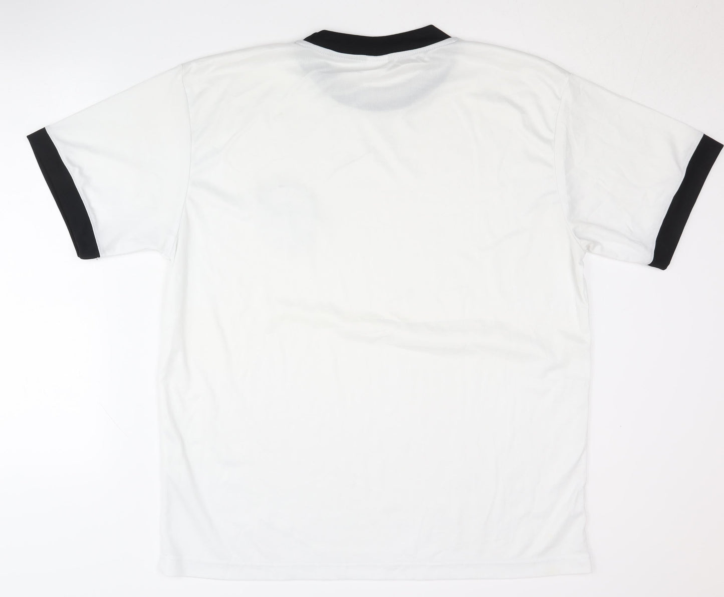 DFB Adult White Football Shirt XL, Short Sleeves