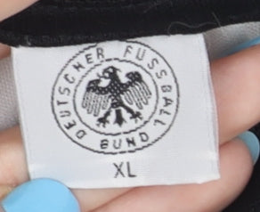 DFB Adult White Football Shirt XL, Short Sleeves