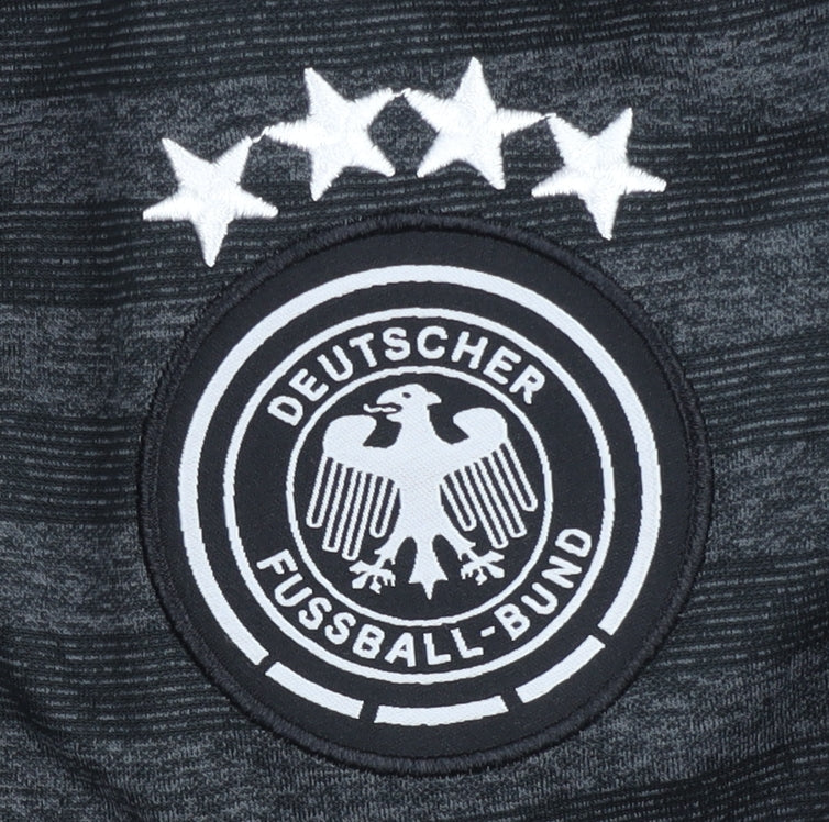 Adidas Germany Away Shirt L Grey Short Sleeve Adults