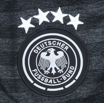 Adidas Germany Away Shirt L Grey Short Sleeve Adults