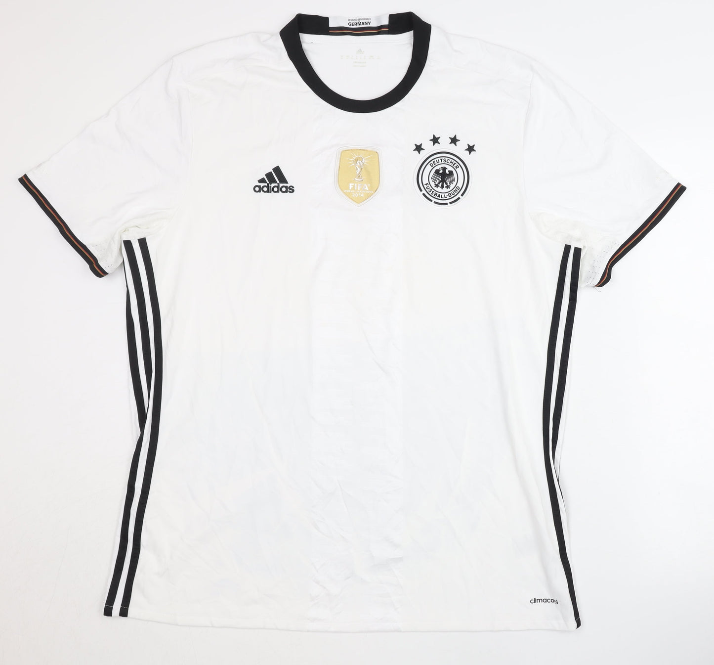 Adidas Germany Home Shirt XL White Adults Football Jersey
