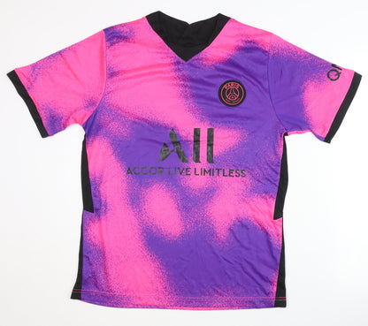 Purple PSG 3rd Kit Shirt - Medium, Short Sleeves, Adults