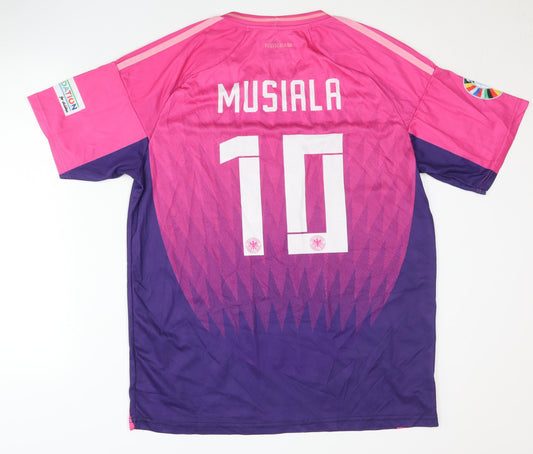 Adidas XL Adults Pink Away Shirt - Musiala 10