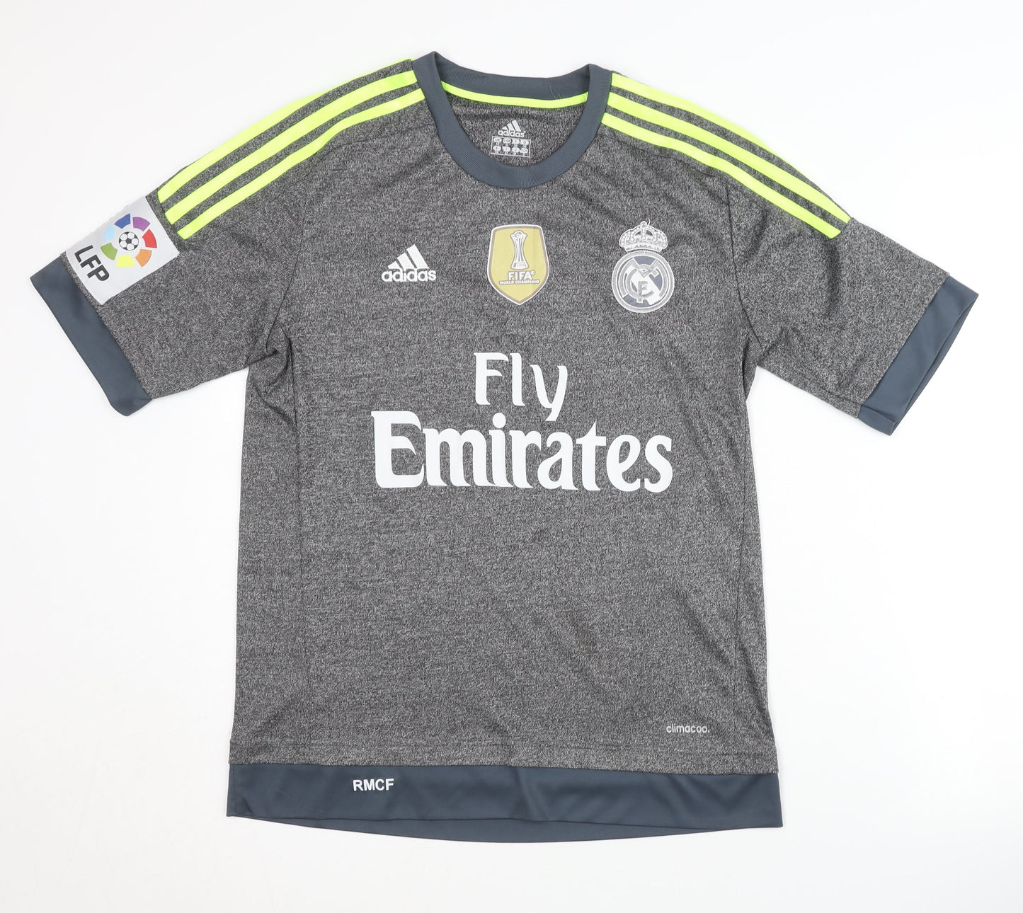 Adidas Womens Real Madrid Away Shirt Ronaldo #7 Grey Size 10