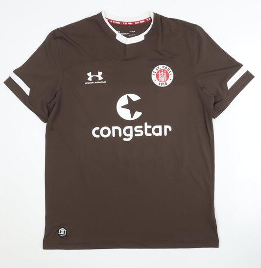 Under Armour FC St. Pauli Home Shirt Brown Large