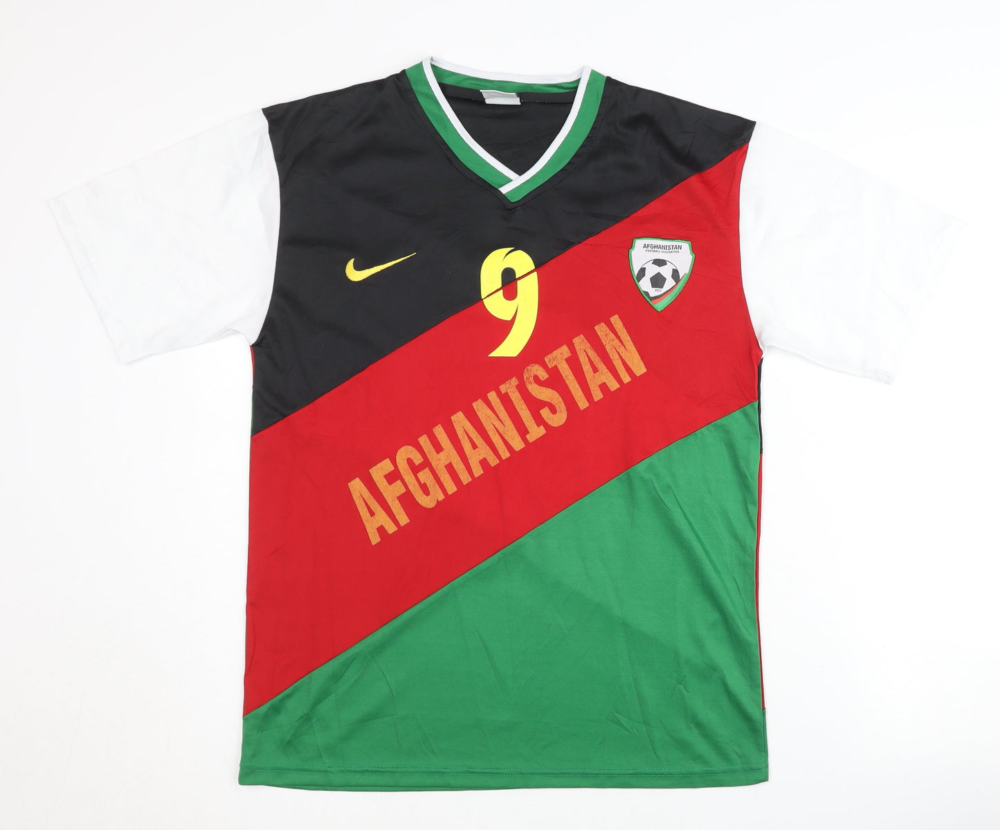 Afghanistan Multi-Colour Home Football Shirt L