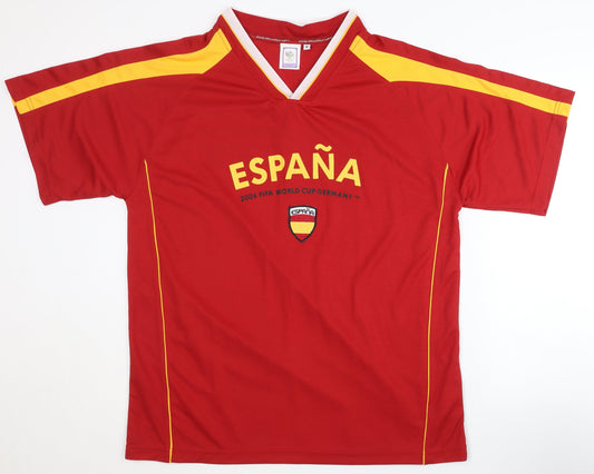 Spain 2006 FIFA World Cup Germany Home Shirt XL