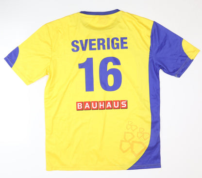 Bauhaus Adult Yellow L/XL Away Shirt Women's Euro 2016