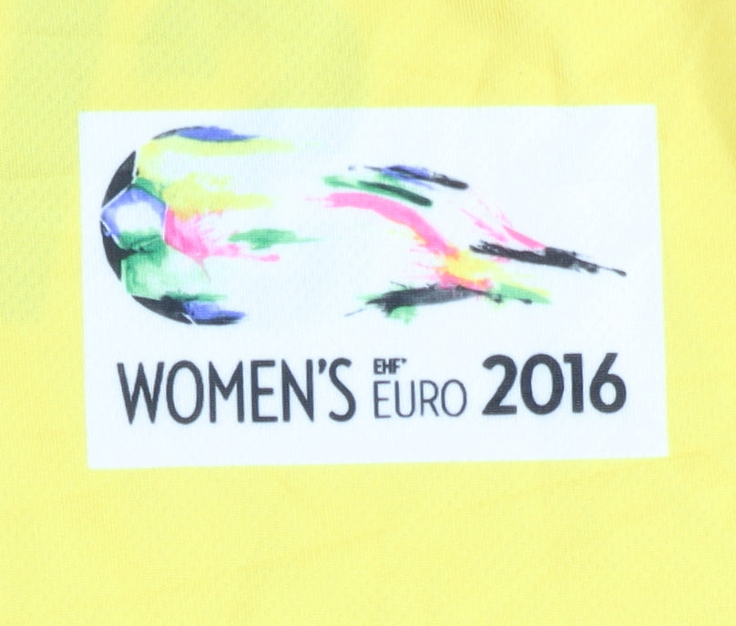 Bauhaus Adult Yellow L/XL Away Shirt Women's Euro 2016