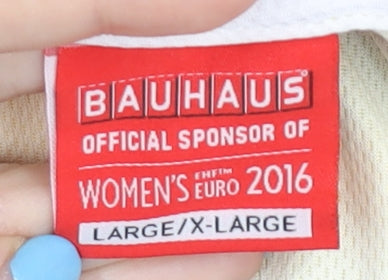 Bauhaus Adult Yellow L/XL Away Shirt Women's Euro 2016