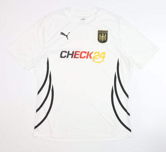 Puma Deutschland White XL Men's Football Shirt