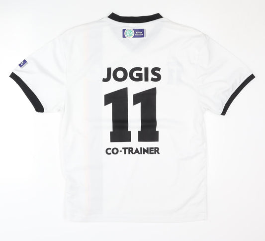 Medium White German Football Shirt, DFB, Jogis 11, Classic Style