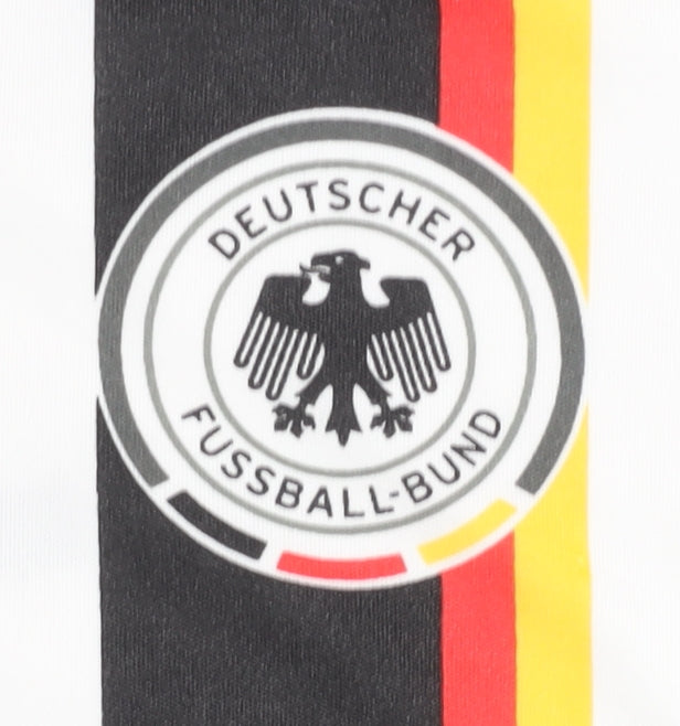 Medium White German Football Shirt, DFB, Jogis 11, Classic Style