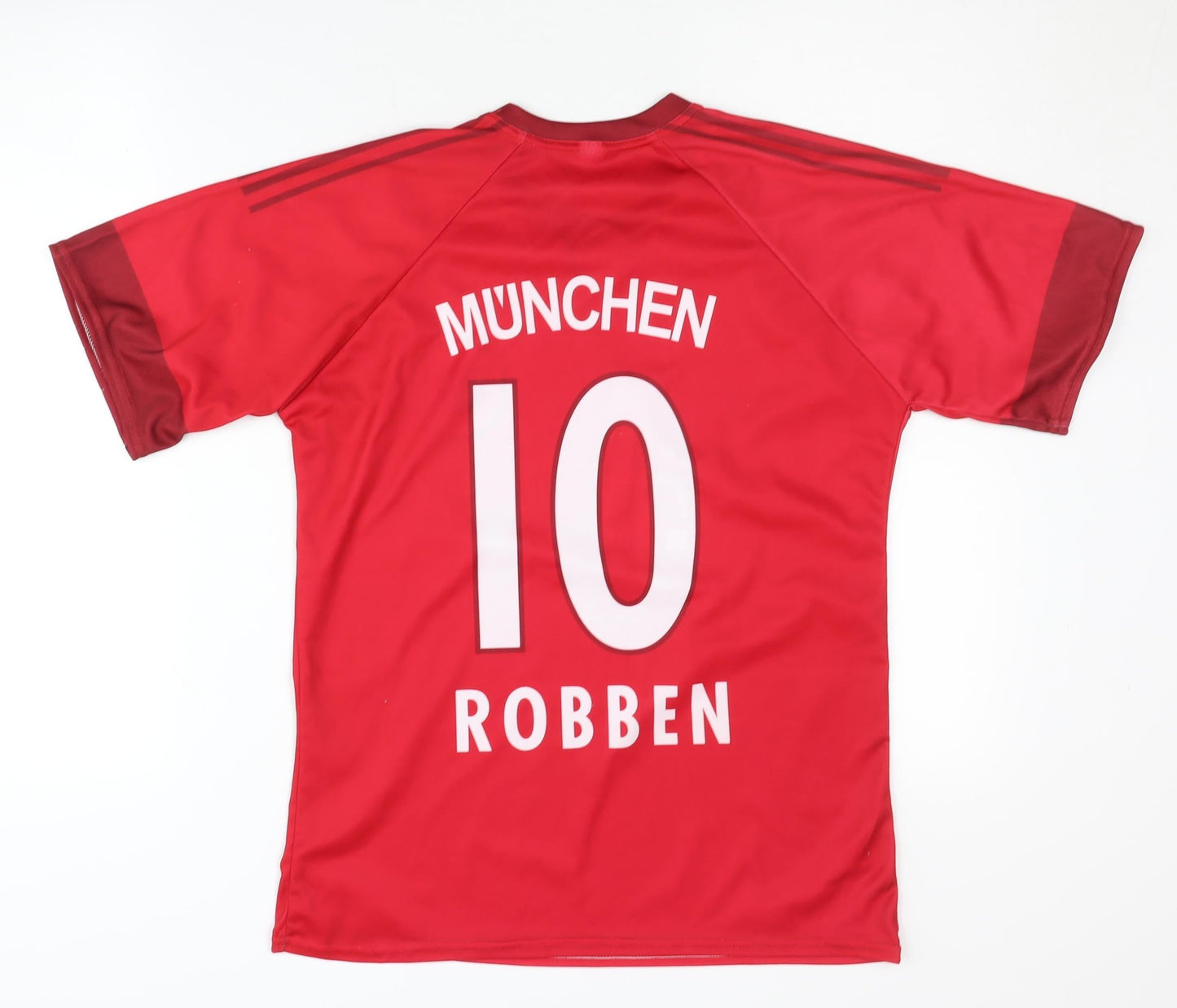 Children's Bayern Munchen Red Home Football Shirt Robben #10