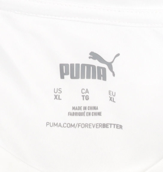 Puma XL Men's White Home Shirt - Deutschland