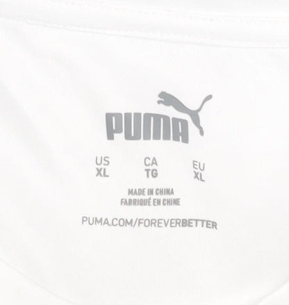 Puma XL Men's White Home Shirt - Deutschland