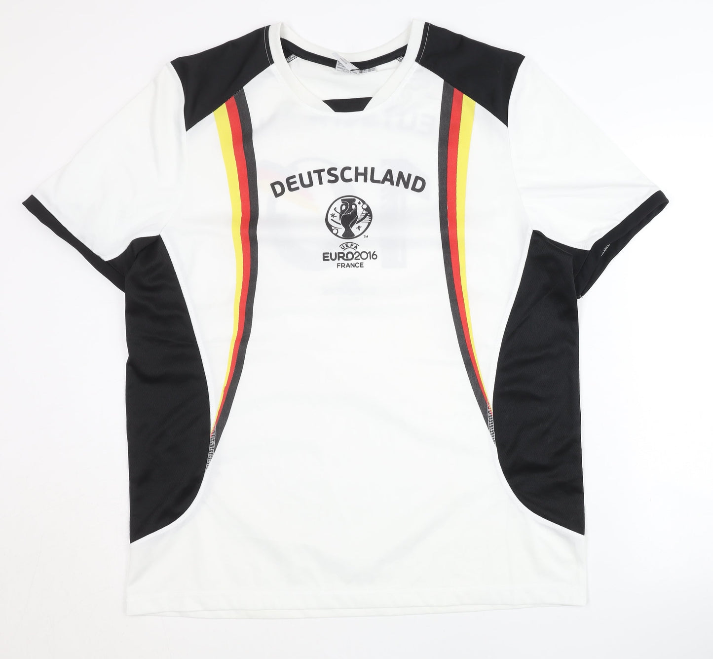 Deutschland Euro 2016 Home Shirt L White Adult Football