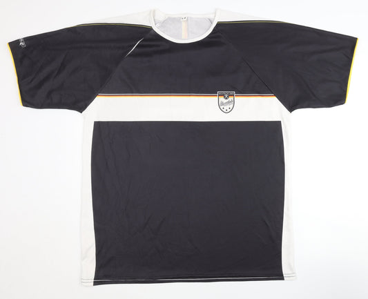 Braustolz Deutschland Black Home Shirt, L/XL, Adults