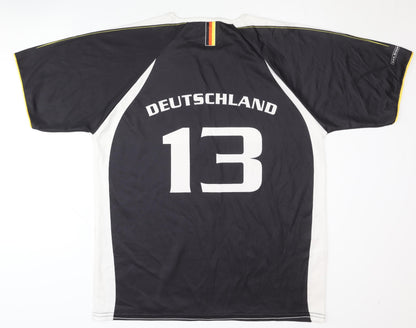 Braustolz Deutschland Black Home Shirt, L/XL, Adults