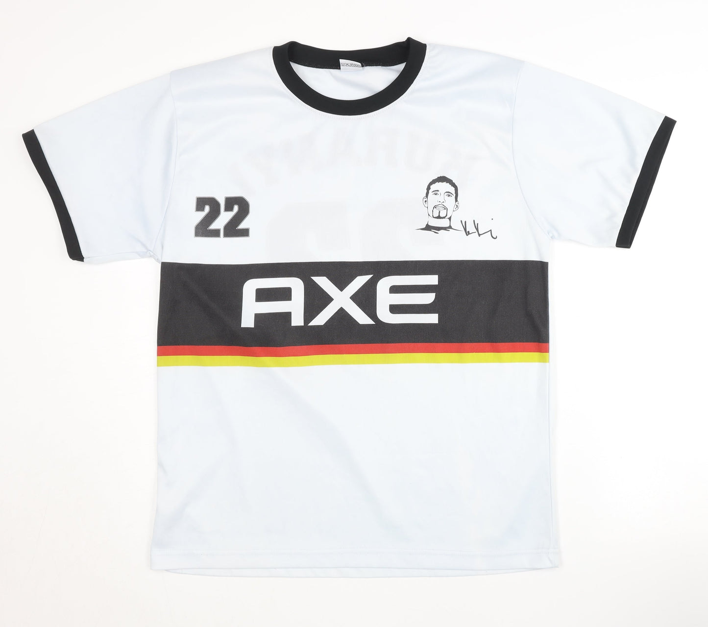 Germany M/L White Football Shirt Kuranyi 22 Adults Short Sleeve