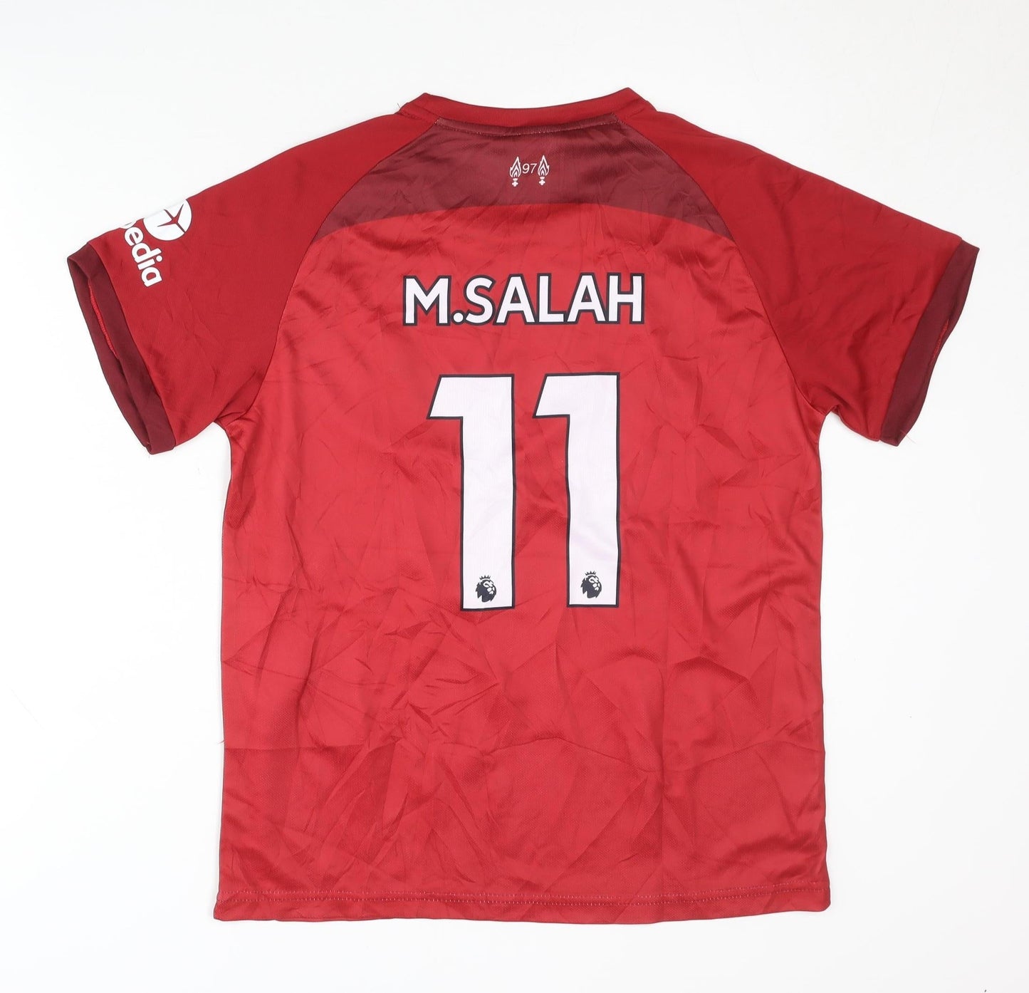 LFC Home Shirt M. Salah 11 Red Short Sleeves