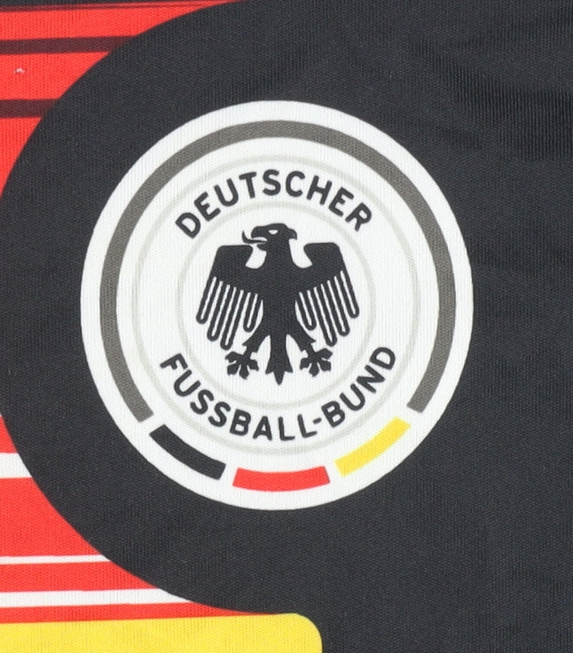 DFB Adults Black Short Sleeves Football Shirt - Size S