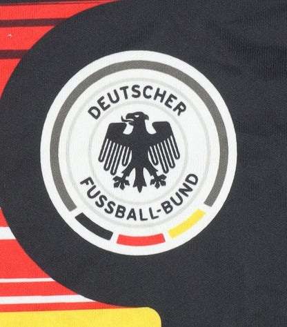 DFB Adults Black Short Sleeves Football Shirt - Size S