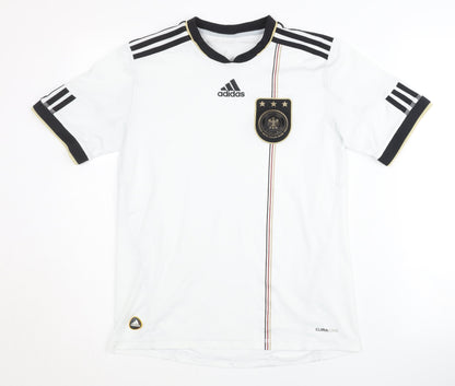 Adidas Germany Home Football Shirt White Childrens