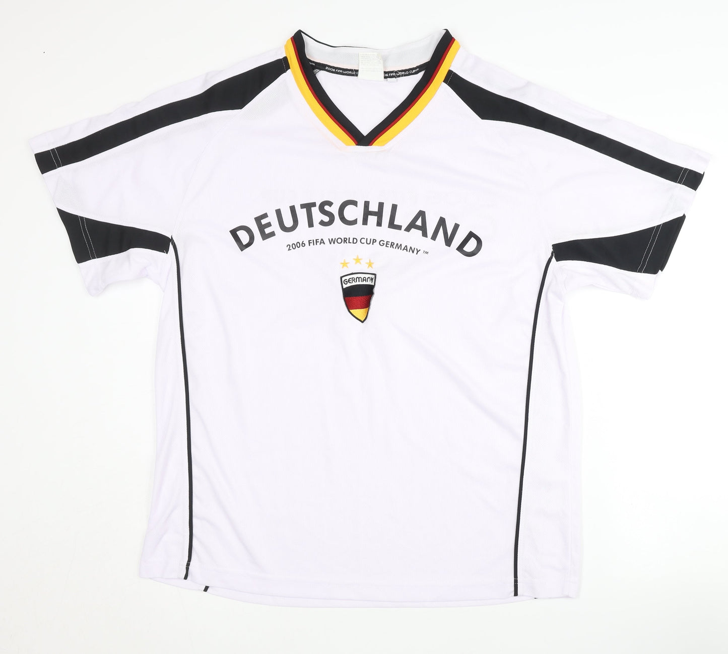 Germany 2006 World Cup Home Football Shirt, XL White