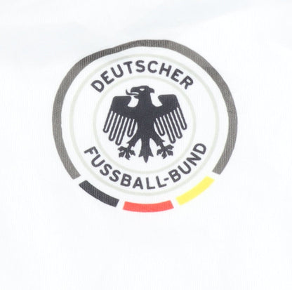 Adidas Germany Home Shirt Adults White L Short Sleeves