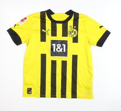 Puma Kids BVB Dortmund Home Football Shirt Yellow 11-12Y