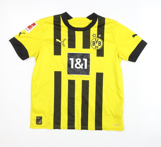Puma Kids BVB Dortmund Home Football Shirt Yellow 11-12Y