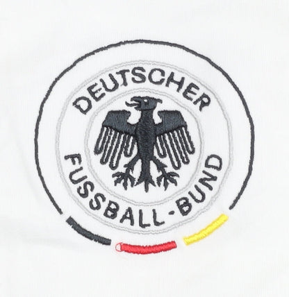 DFB Adult White Short Sleeve Home Shirt - Size S
