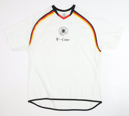 DFB Germany Home Shirt XL White Adults Short Sleeves