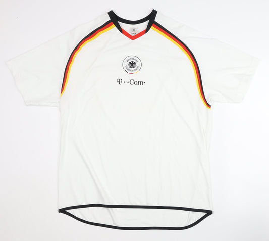 DFB Germany Home Shirt XL White Adults Short Sleeves