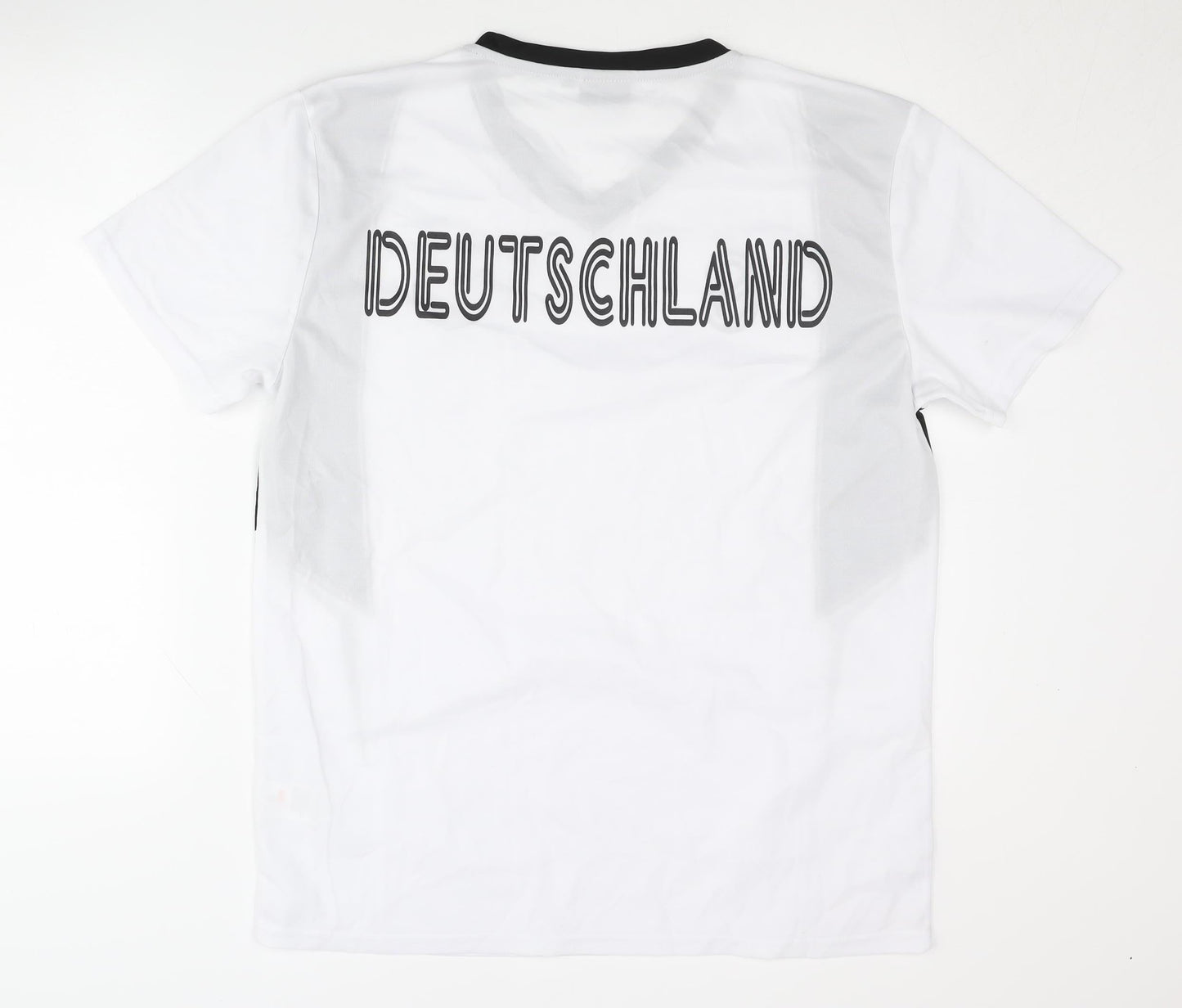 Adult White Deutschland Football Shirt L Home Kit