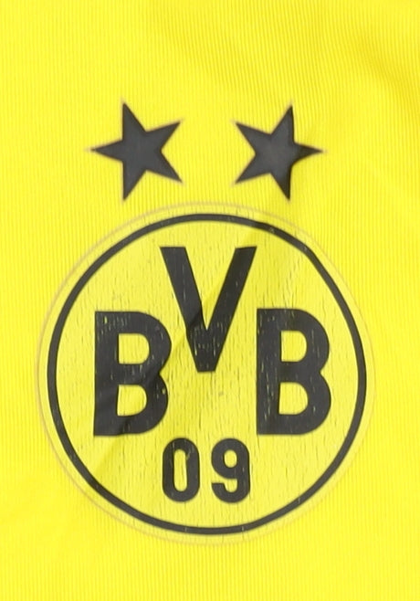 Puma Children's Yellow Haaland Dortmund Home Shirt