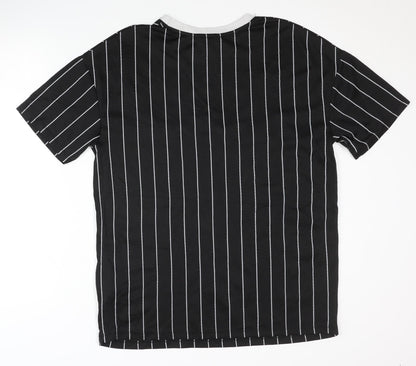 FB Sister Unisex Black Striped T-Shirt S