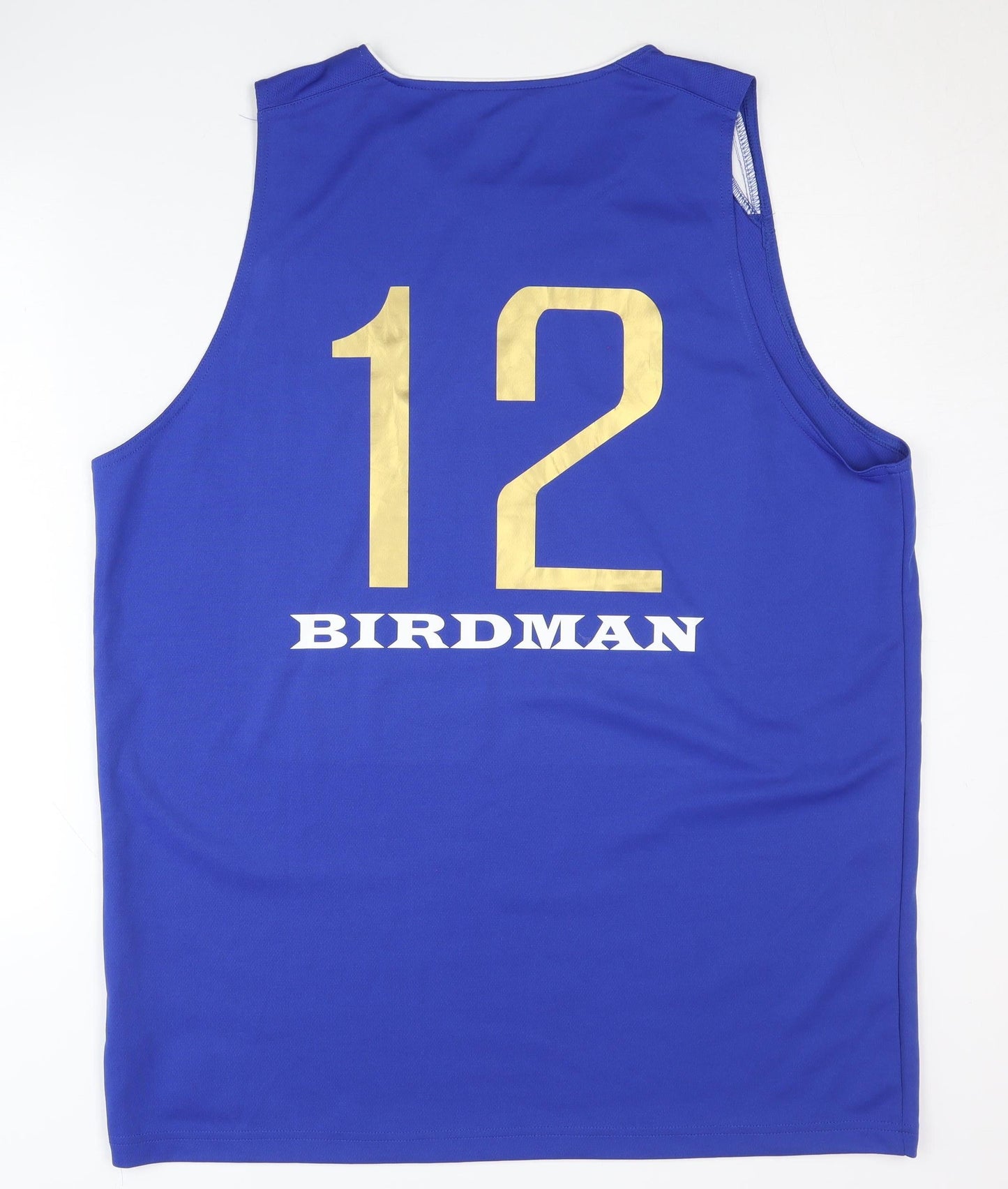 Spalding Men's Blue XL Basketball Jersey Tank