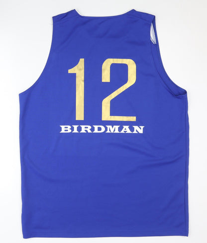 Spalding Men's Blue XL Basketball Jersey Tank