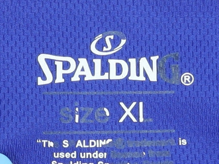 Spalding Men's Blue XL Basketball Jersey Tank