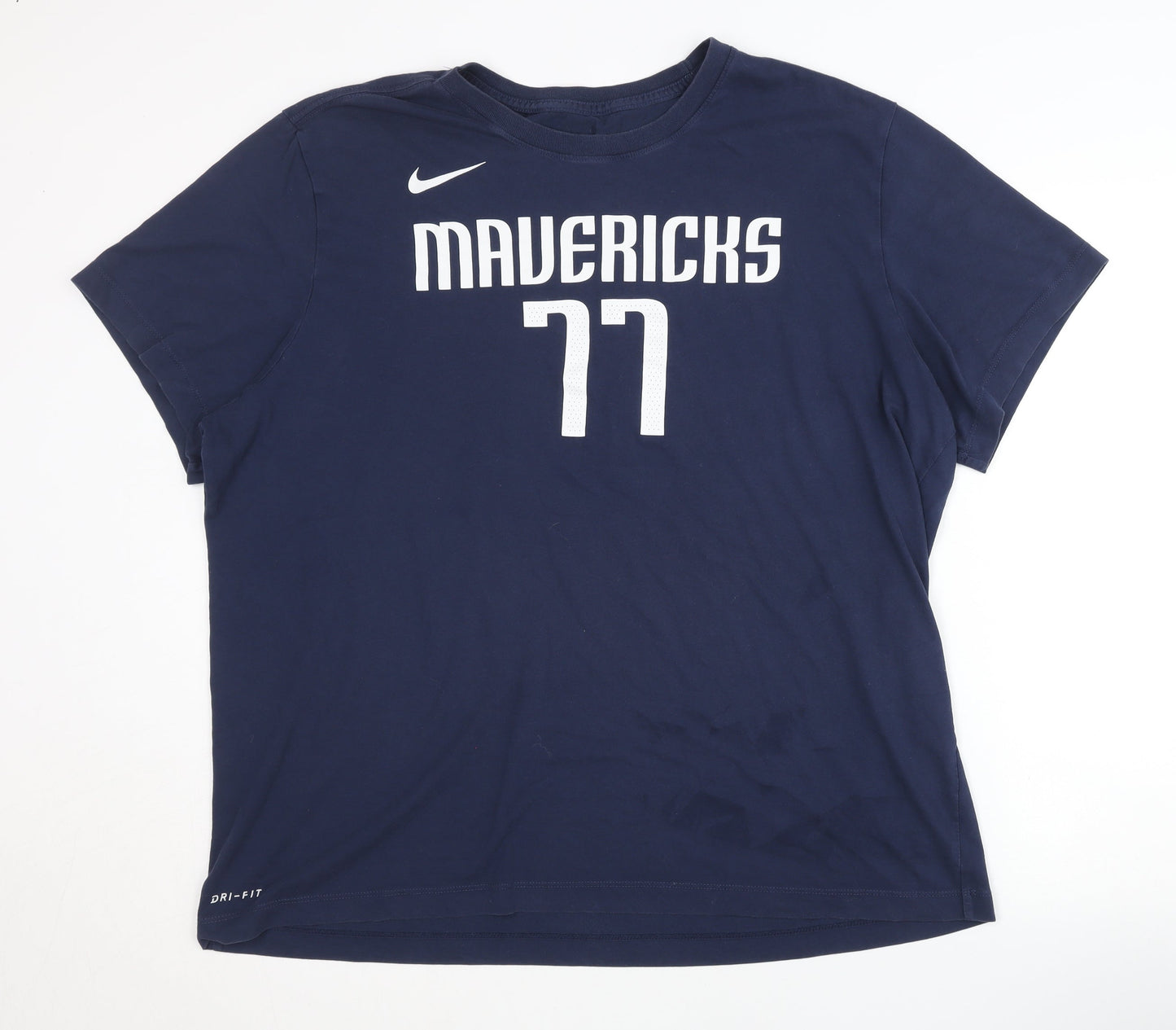 Nike Men's Blue Mavericks Basketball T-Shirt